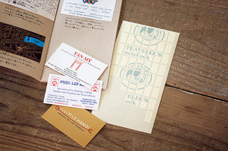 Midori Traveler's Note: 010 Double Sided Stickers in use