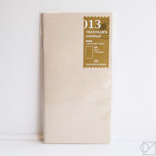 Midori Traveler's Note: 013 Lightweight Paper Notebook Refill