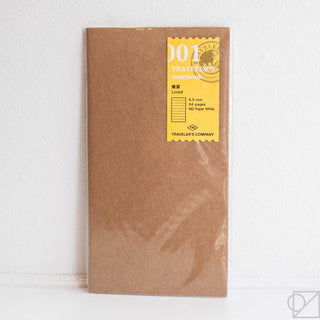 Midori Traveler's Note: 001 Lined Notebook Refill