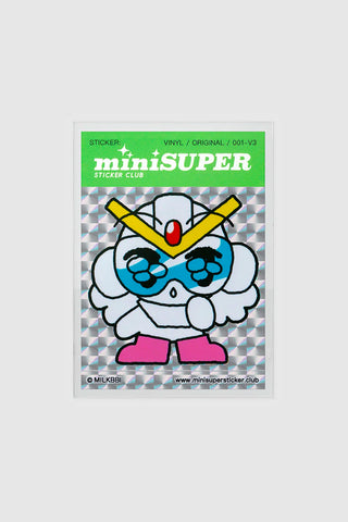 miniSUPER 4th Anniversary Stickers Mecha BB by MILKBBI