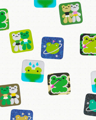 Froggy World Stickers by Beepy Bella x MILKBBI
