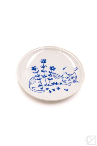 Cat Field Ceramic Plate