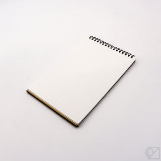 Mnemosyne A5 Spiral Memo Notebook Grid