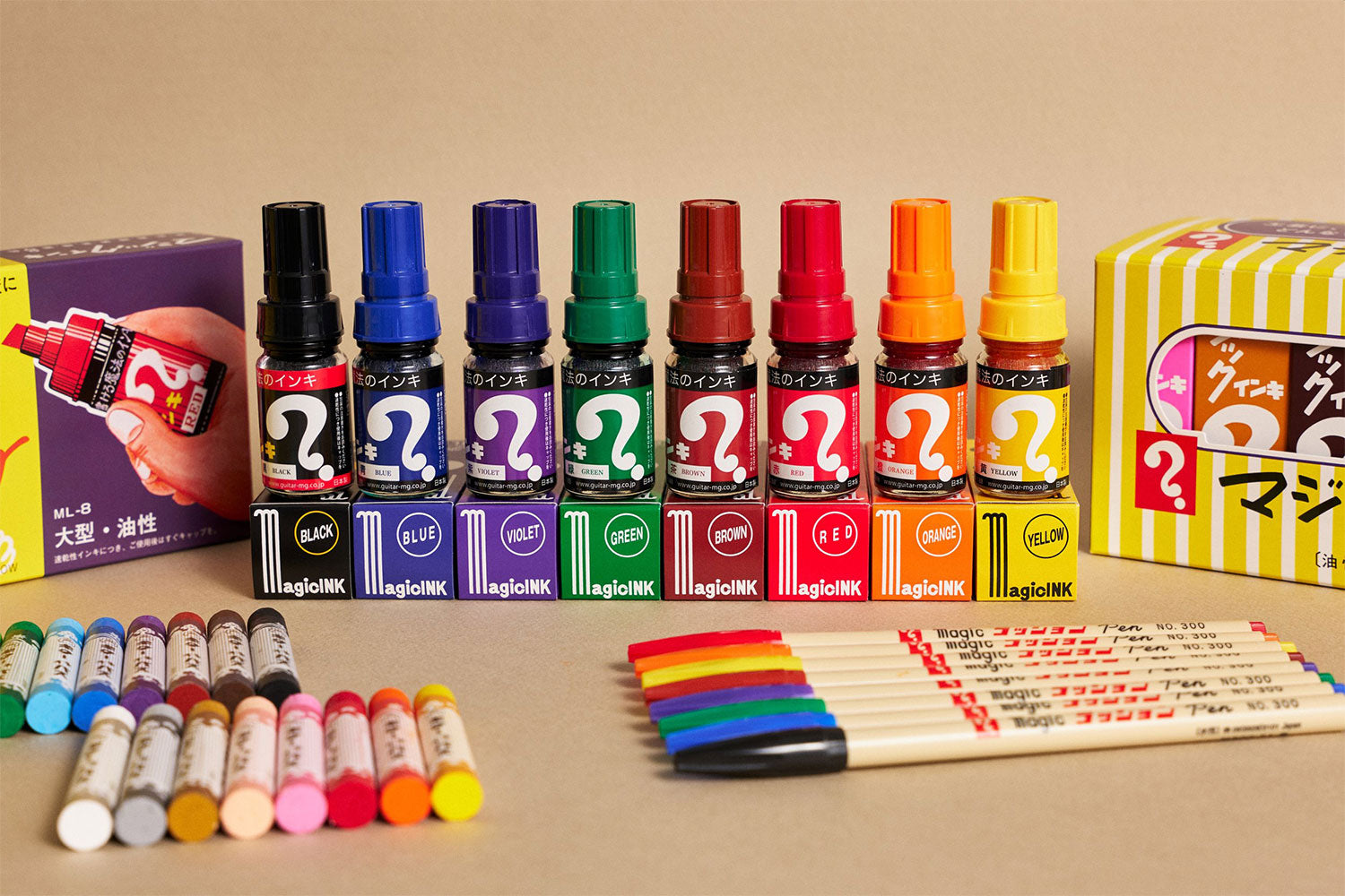 Magic Ink Markers 8 Color Set – Omoi Zakka Shop