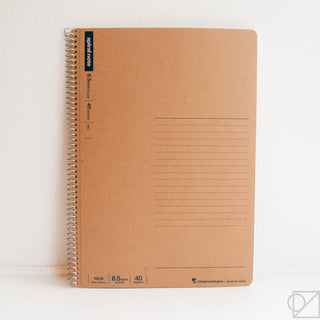 Basic Spiral Ring Notebook 6.5mm College Line Rule