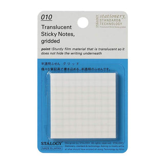 STÁLOGY 009-011 Translucent Sticky Notes