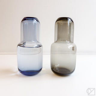 Toyo Sasaki Glass Night Carafe Set Blue
