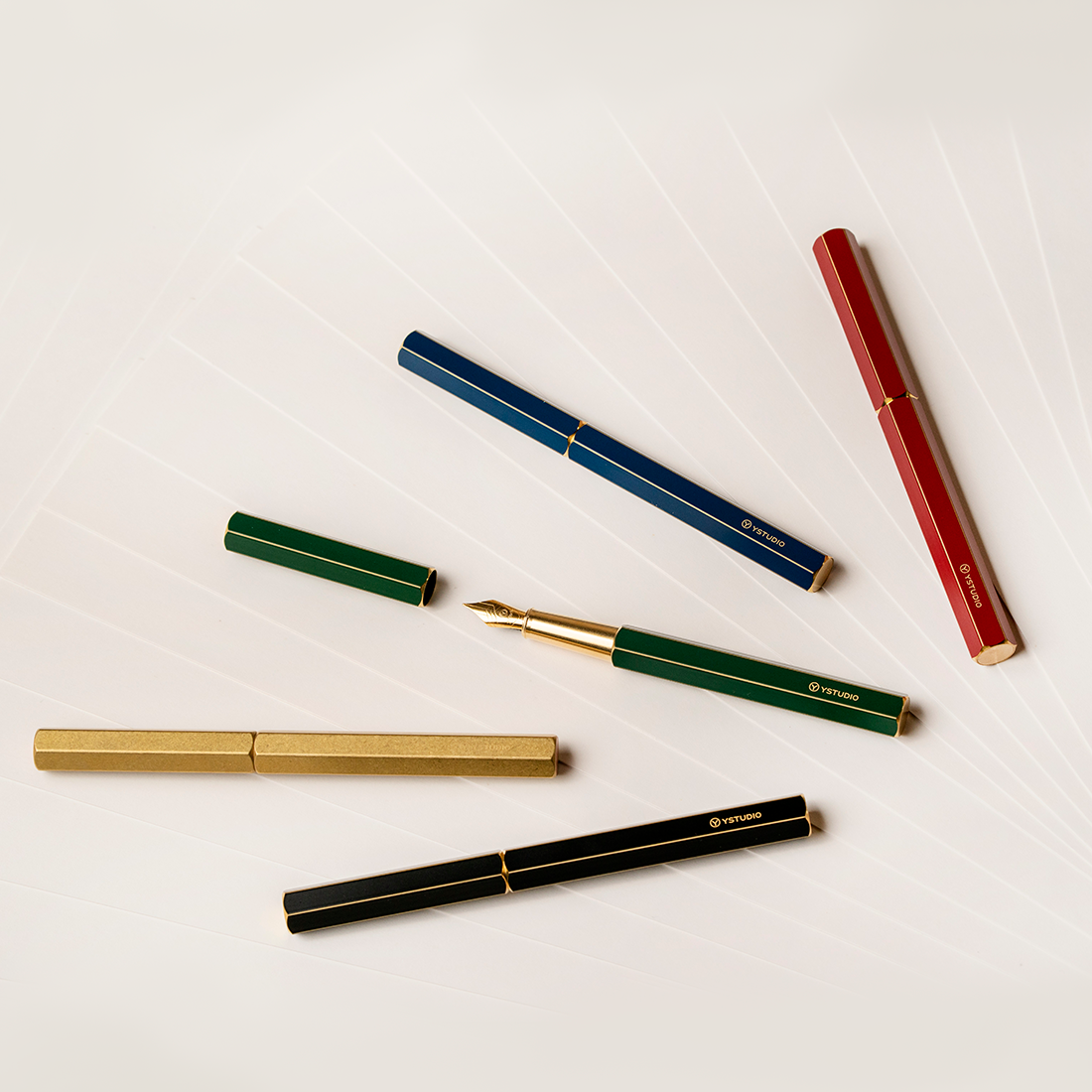 ystudio Classic Revolve Fountain Pen Fine Nib – Omoi Life Goods