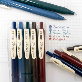 Zebra SARASA Vintage 0.5mm Gel Pen Set